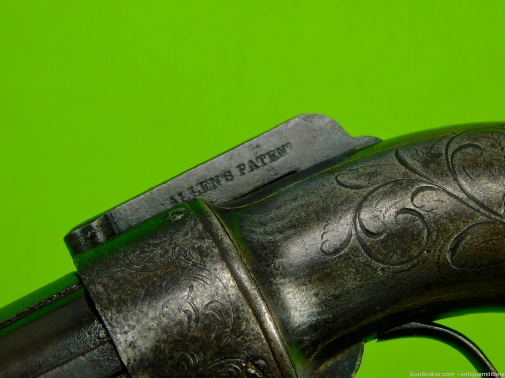 AucUS Civil War .31 Cal Allen & Thurber Pepperbox Pistol Handgun 600-img-5