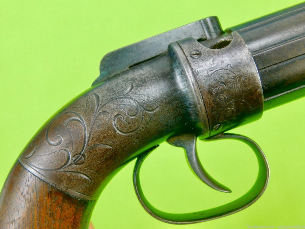 AucUS Civil War .31 Cal Allen & Thurber Pepperbox Pistol Handgun 600-img-14