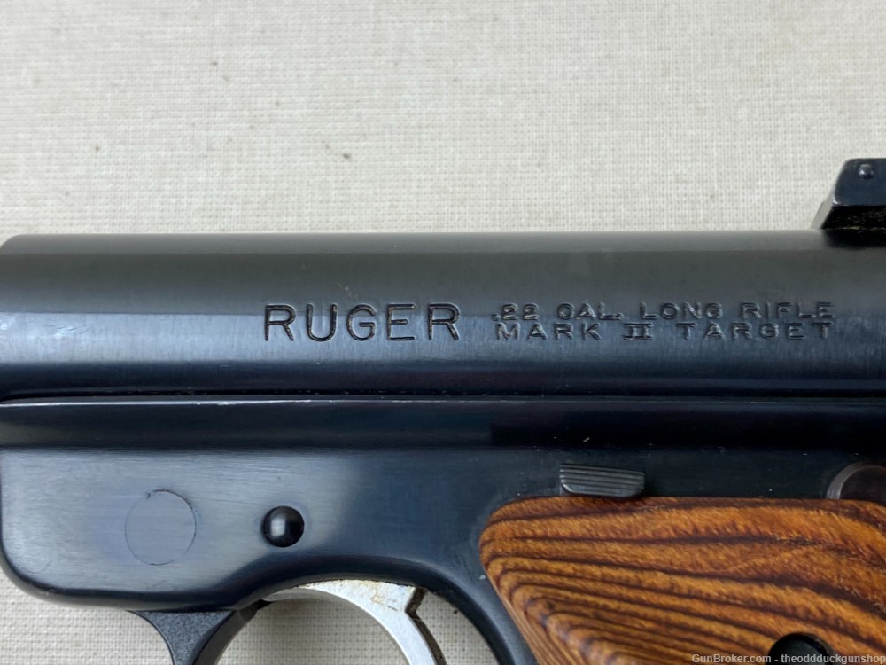 Ruger Mark II Target 22LR    Blued-img-4