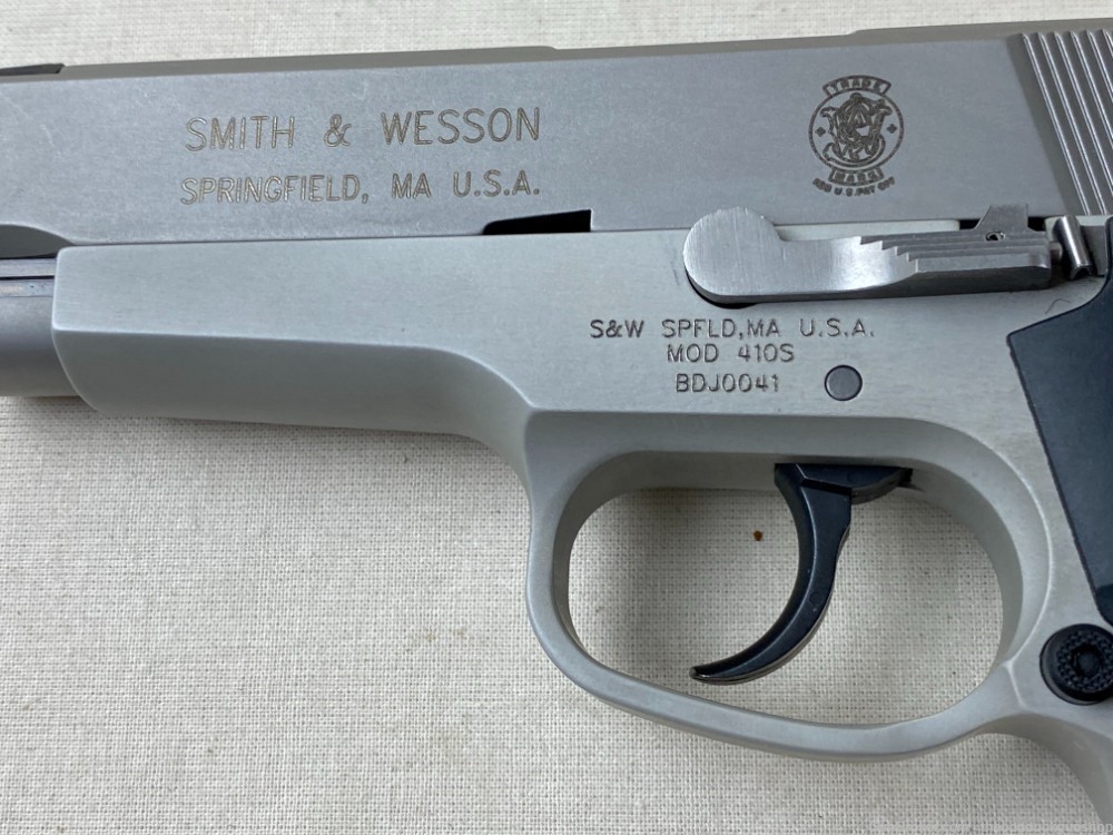 Smith & Wesson 410S 40 S&W 4" Stainless LNIB-img-10