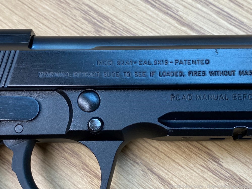 Beretta 92A1 9mm Decocker 4.9"-img-27