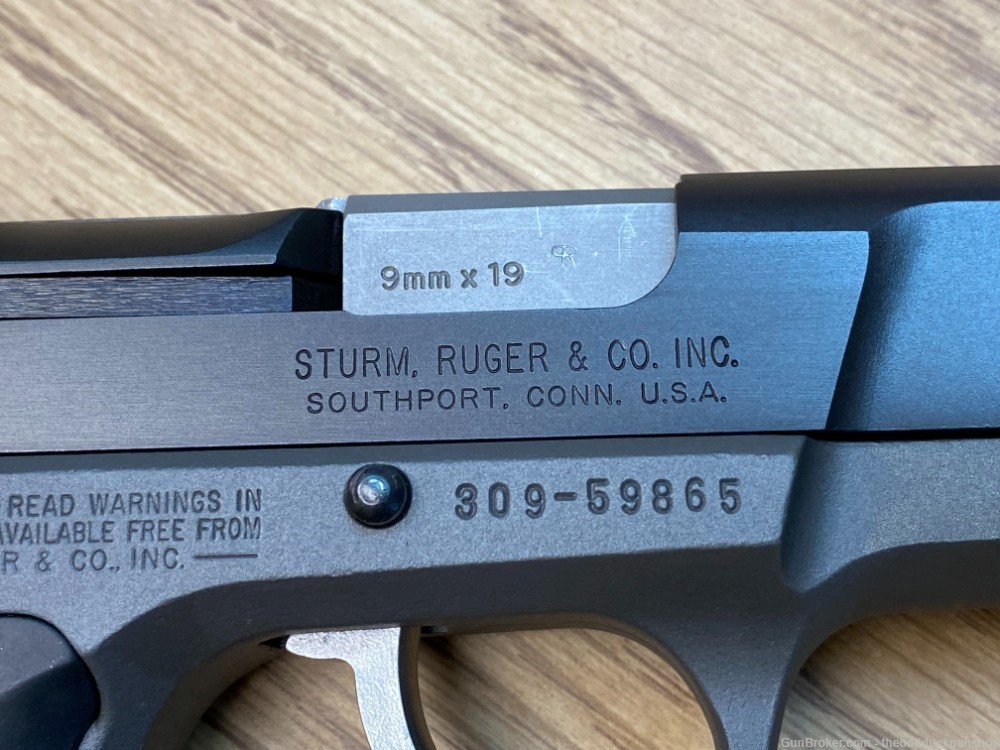 Ruger P89 9mm Para 4.5" Limited Run-img-16
