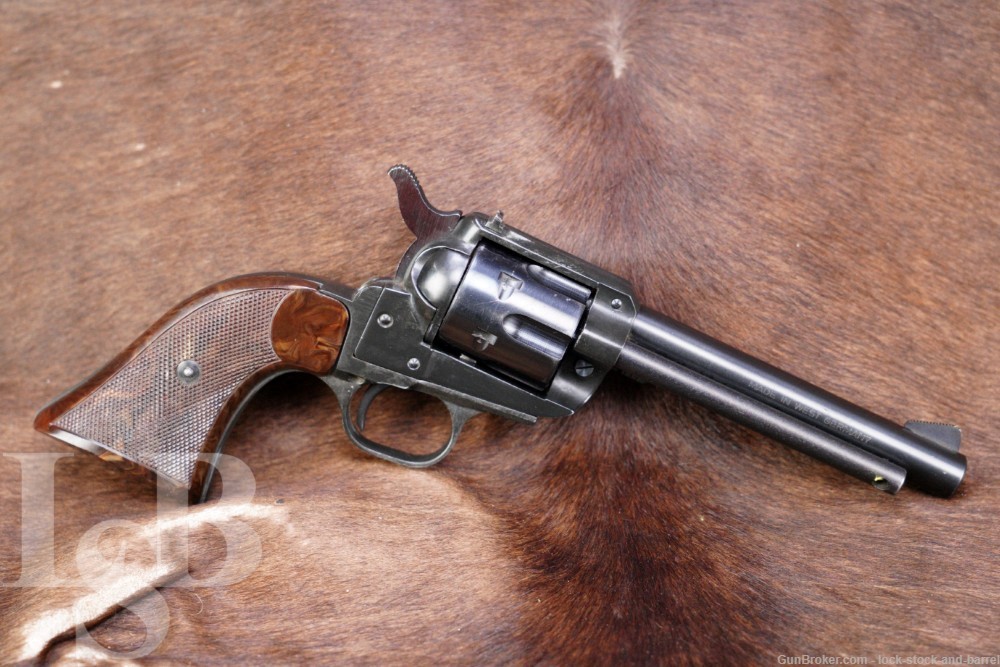 German Made Liberty Saa .22 Lr 5” Single Action Revolver 1968 C&r 