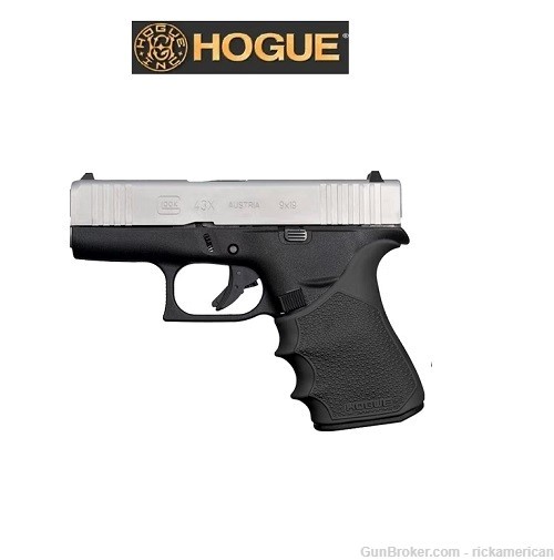 Hogue Handall Slip-On Beavertail Grip Sleeve for Glock 43X, 48 NEW! # 18210-img-0