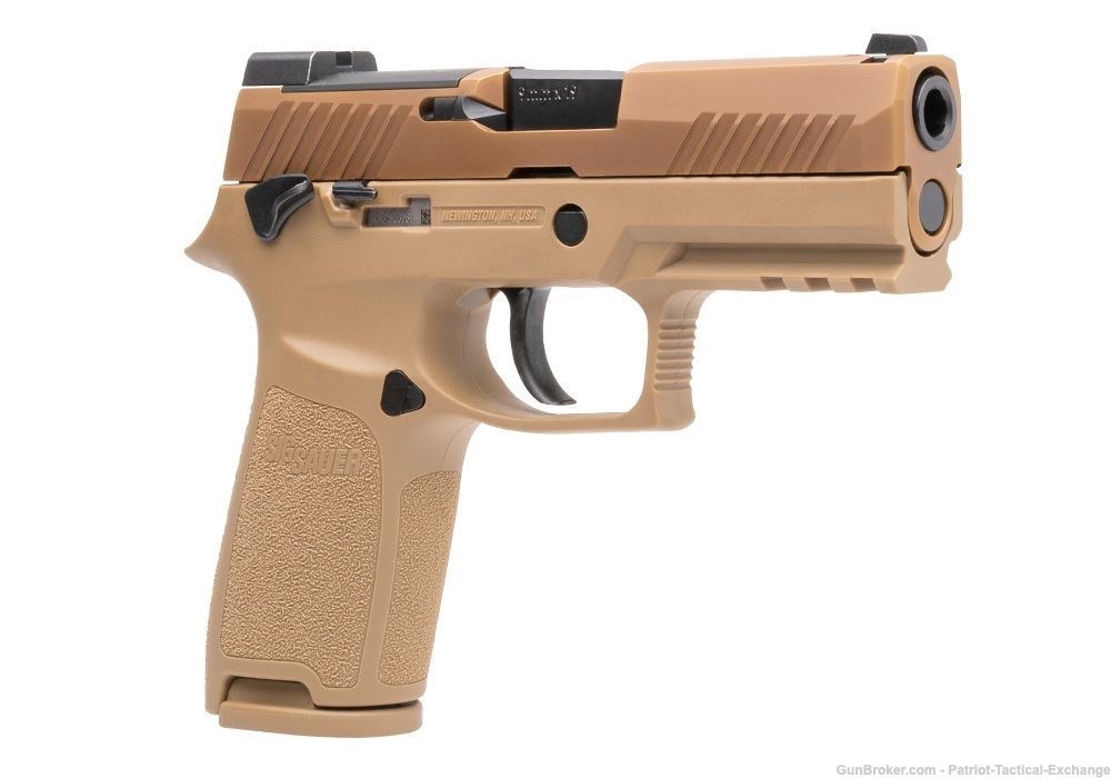 BNIB SIG SAUER P320-M18 9mm Pistol (320CA-9-M18-MS-CA) CA LEGAL-img-0