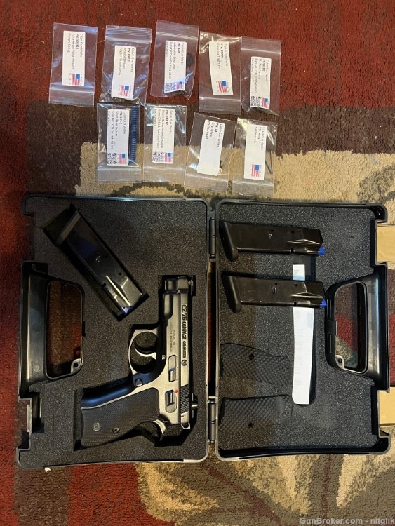 CZ 75 Compact with Cajun Gun Works Pro Package Installed Semi Auto