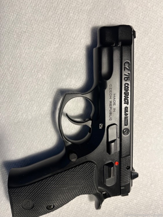 CZ 75 Compact with Cajun Gun Works Pro Package Installed Semi Auto