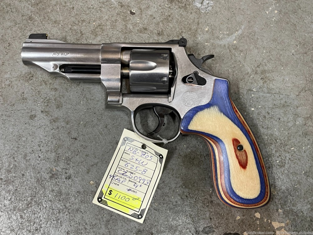 Smith and Wesson 625-8 .45acp-img-2