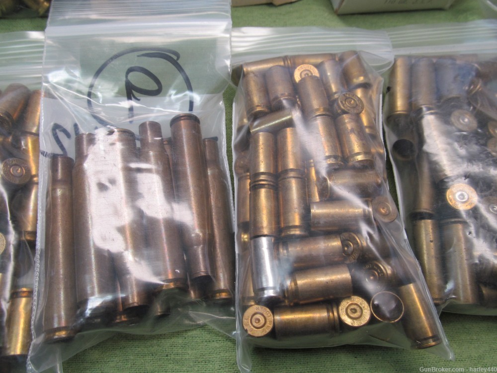 Appx 740 Brass Cases - Mix of Calibers - Reloaders Special -See Pics & Desc-img-16