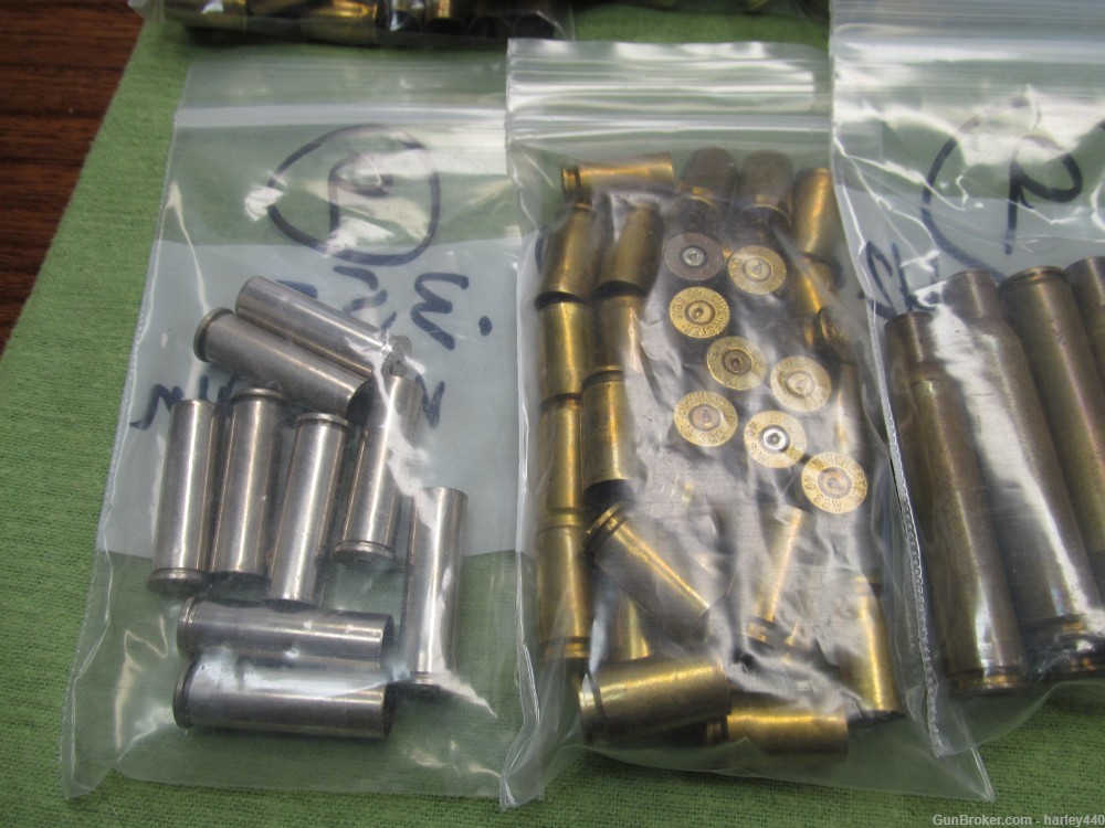 Appx 740 Brass Cases - Mix of Calibers - Reloaders Special -See Pics & Desc-img-15