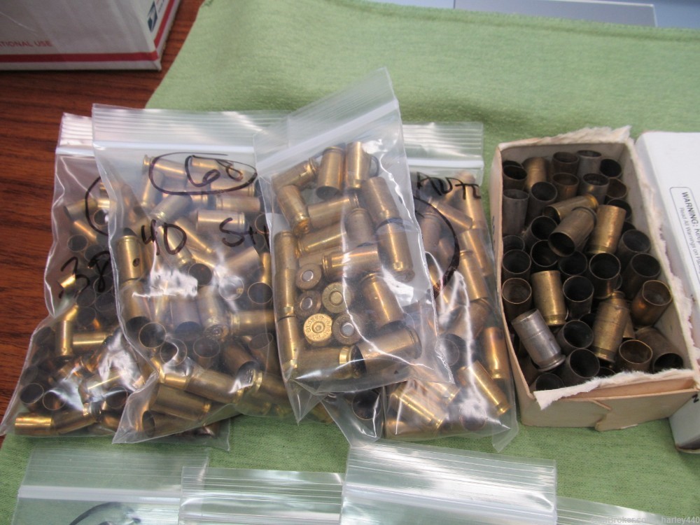 Appx 740 Brass Cases - Mix of Calibers - Reloaders Special -See Pics & Desc-img-19