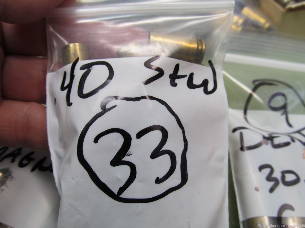 Appx 740 Brass Cases - Mix of Calibers - Reloaders Special -See Pics & Desc-img-13