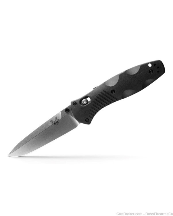 Benchmade Barrage | Black Valox | Assisted Opening Folding Knife 580-img-0