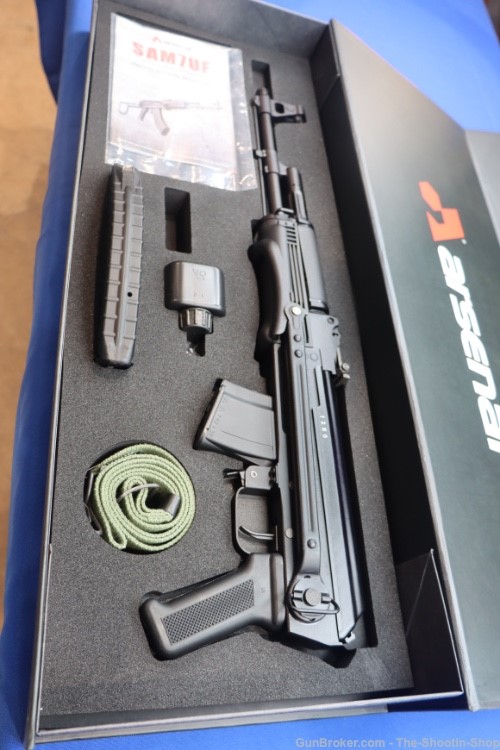 ARSENAL Model SAM7UF AK47 Rifle 7.62X39MM MILLED Under Folder Hard Case NEW-img-32