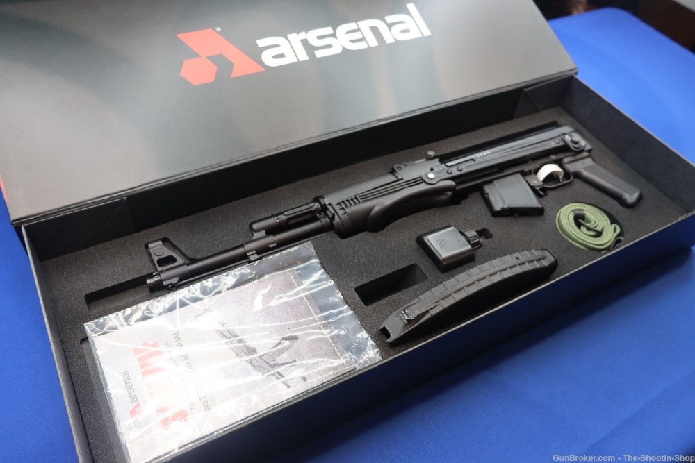 ARSENAL Model SAM7UF AK47 Rifle 7.62X39MM MILLED Under Folder Hard Case NEW-img-0
