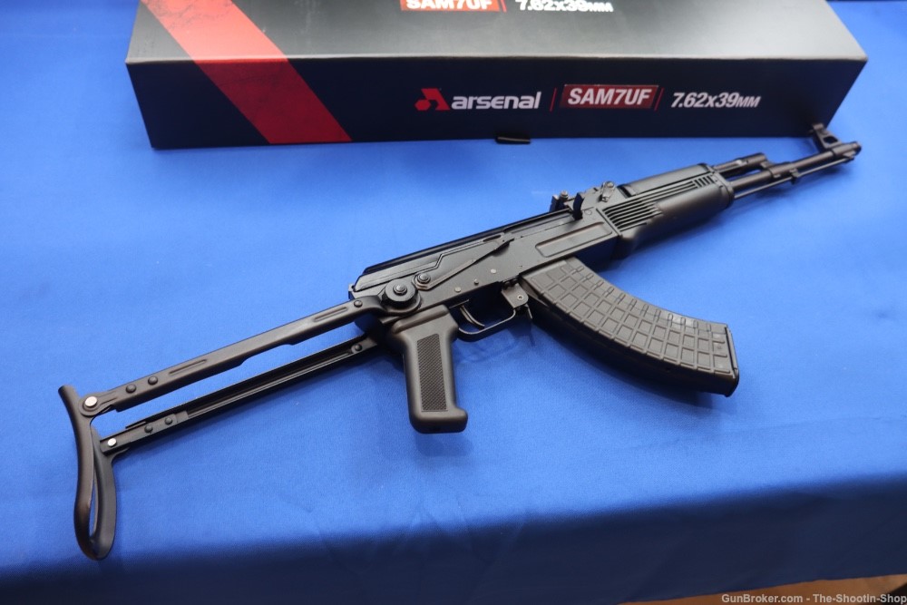 ARSENAL Model SAM7UF AK47 Rifle 7.62X39MM MILLED Under Folder Hard Case NEW-img-23