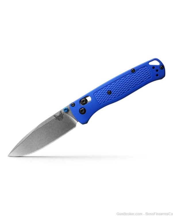 Benchmade Bugout |Blue Grivory| Folding EDC Knife 535-img-0