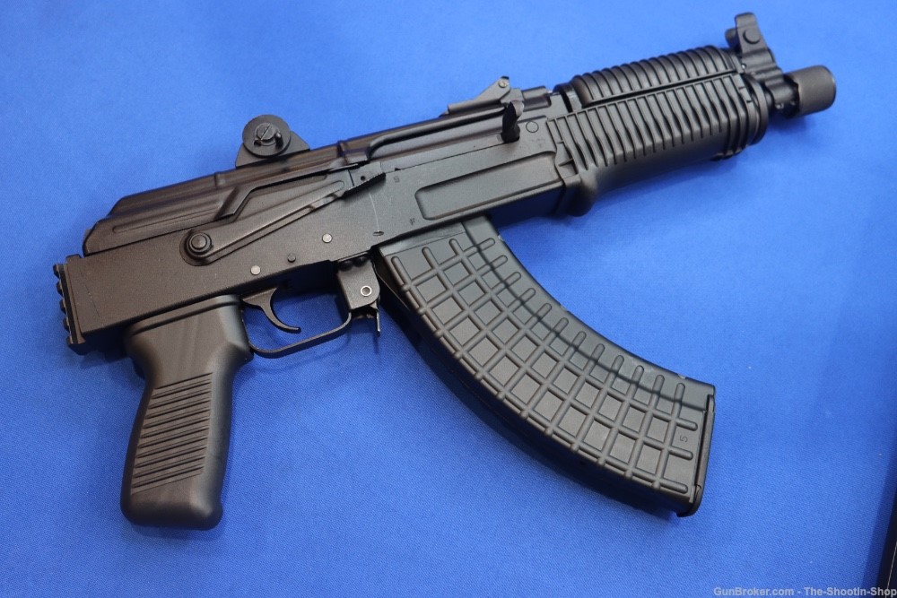 ARSENAL Model SAM7K AK47 PISTOL 7.62X39MM 8.5" MILLED AK SAM7 w/ Hard Case-img-3
