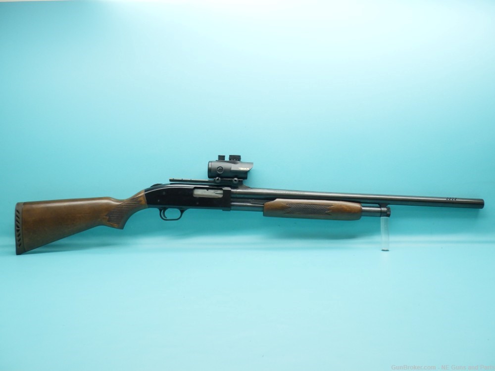 Mossberg 500A 12ga 3" 24" Rifled & Ported bbl Shotgun W/ Red Dot!-img-0