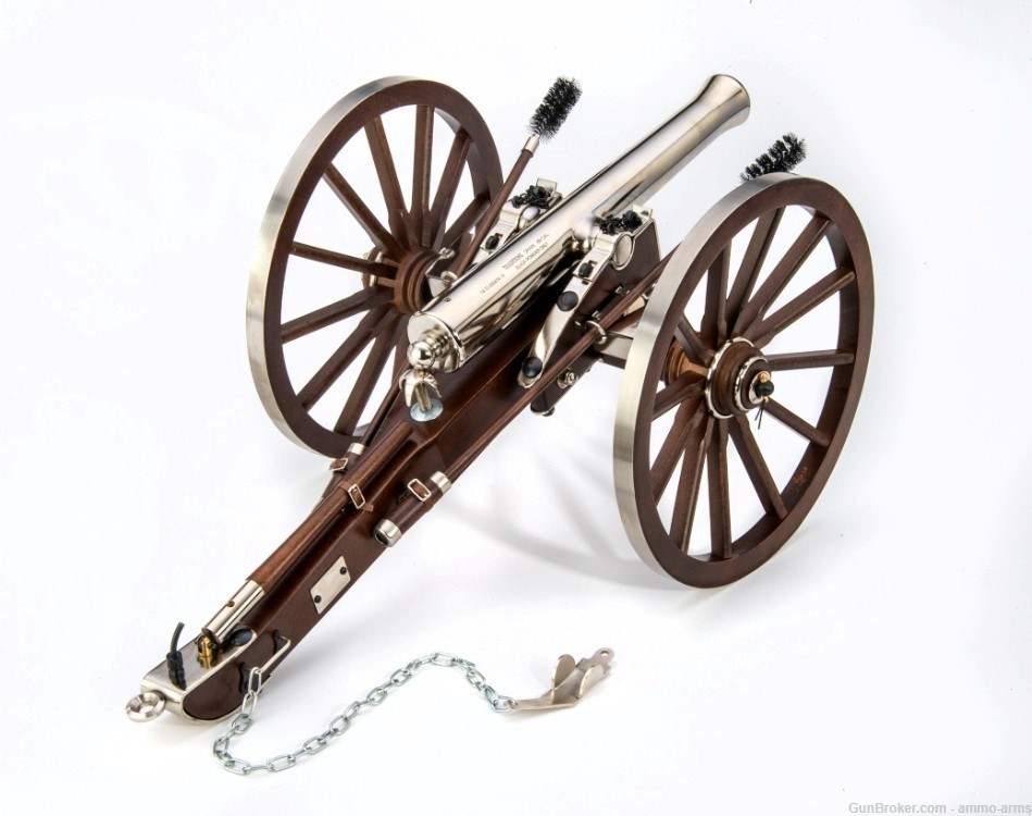 Traditions Napoleon III Nickel Cannon .69 Caliber 14.5" CN8001-img-1