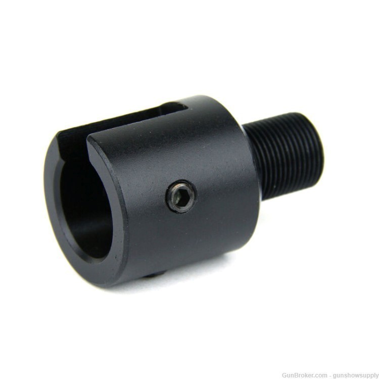 Ruger 10/22 – Barrel Thread Adapter 1/2"-28 – Black-img-2