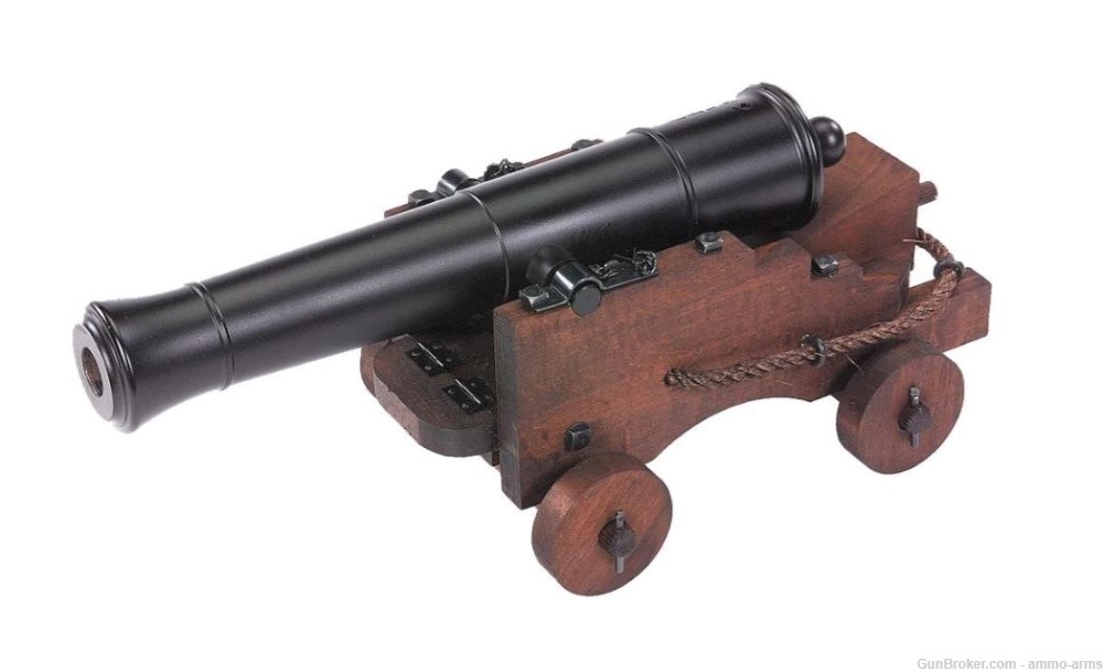 Traditions Old Ironsides Cannon .69 Caliber 12.5" Blued CN8052-img-1