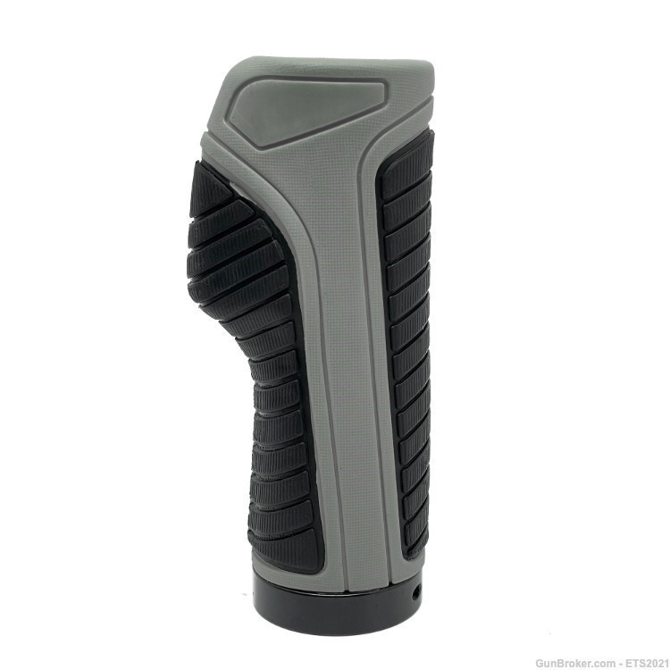 Pistol rubber brace for Mil-Spec AR15 Pistol buffer tube new design(Grey)-img-0