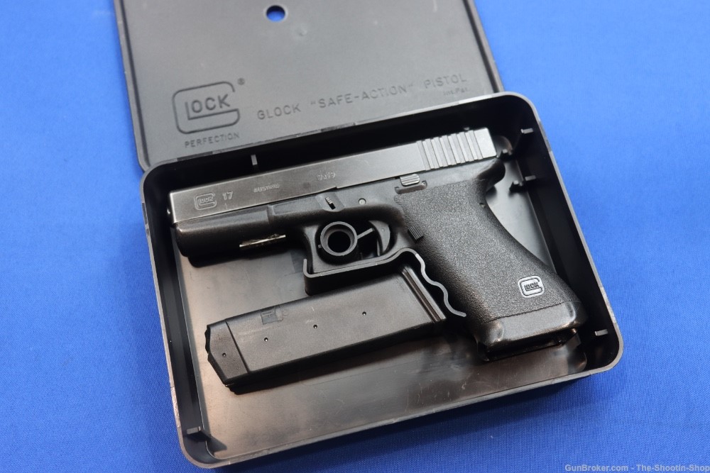 Glock Model G17 GEN1 Pistol 1984 MFG 4.5" PENCIL BARREL 17 Generation 1 9MM-img-52
