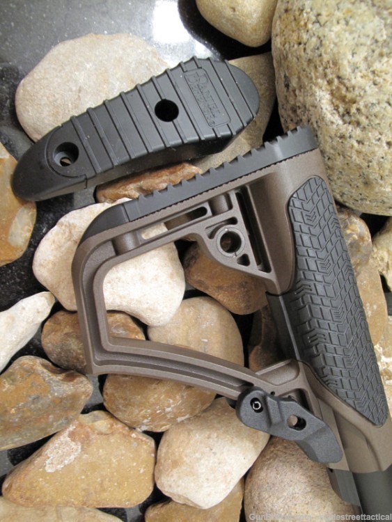 DANIEL DEFENSE Remington 870 Stock 6 Position Pistol Grip Stock (Brown)-img-2