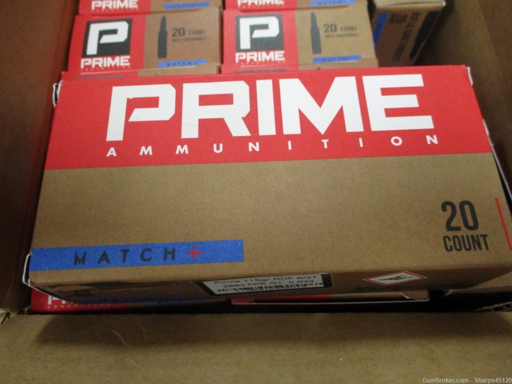Prime Ammo 6GT 115 RDF 486 rounds Match Plus-img-3