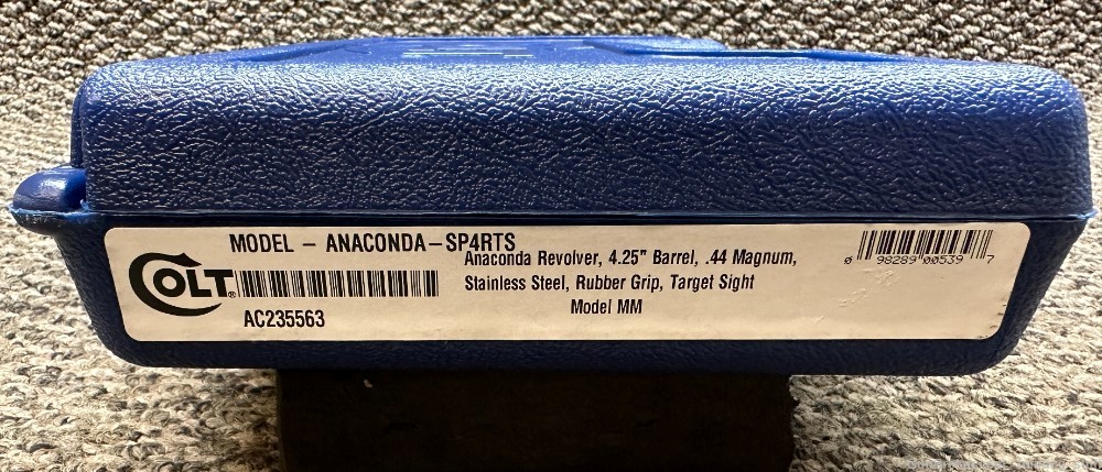 Colt Anaconda 44 Mag 4.25" BBL Stainless Steel 6rd SP4RTS-img-18