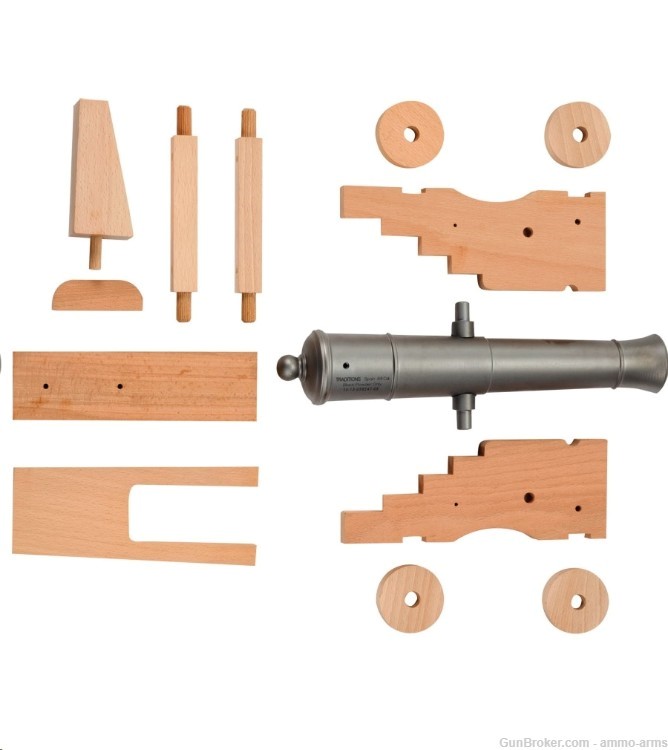 Traditions Old Ironsides Cannon Kit .69 Caliber 12.5" KCN-8052-img-1