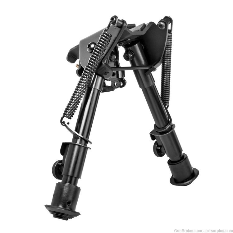Tactical Compact Height Adjustable Gun Bipod For Springfield M1A M14 Rifle-img-2