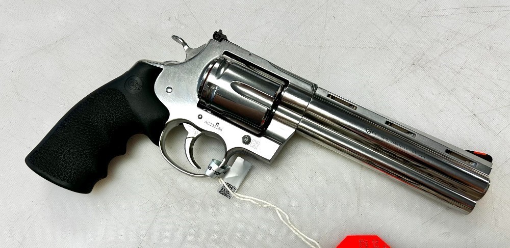 Colt Anaconda 6" .44 MAG Hogue Grip SP6RTS NEW NO CC FEES-img-0