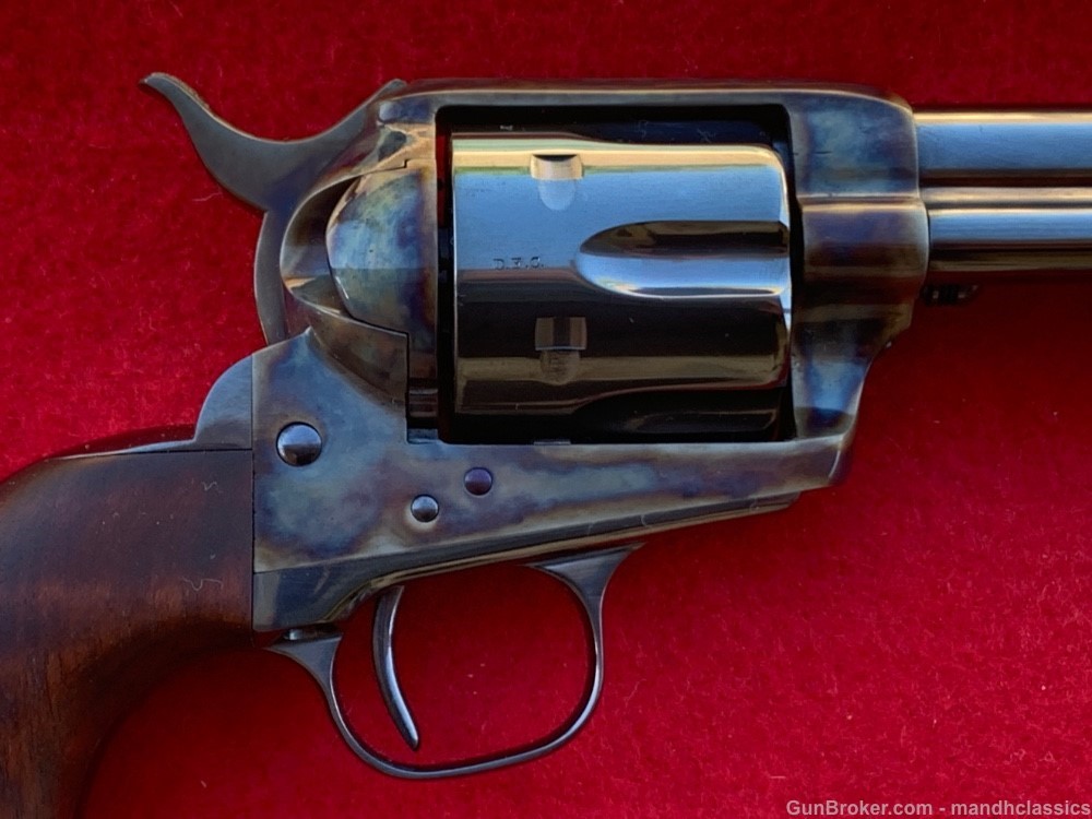Awesome US Cavalry Colt Single Action Army 45 Colt 7.5" TURNBULL restored-img-2