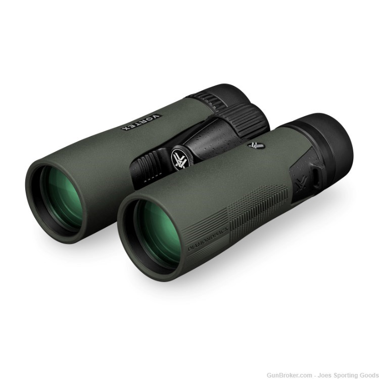 Vortex Diamondback HD - 10x42 Binocular w/ Glasspak Binocular Harness-img-1