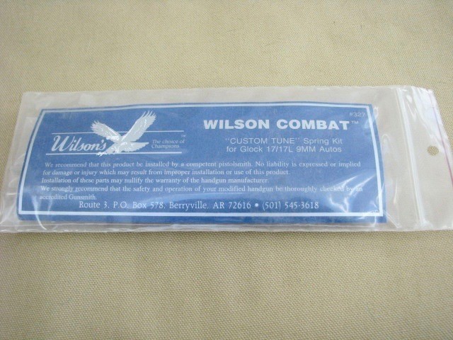 NOS Wilson combat spring tune kit Glock 17 17L 9mm-img-0