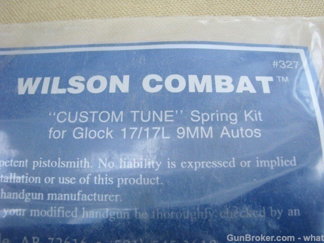 NOS Wilson combat spring tune kit Glock 17 17L 9mm-img-3