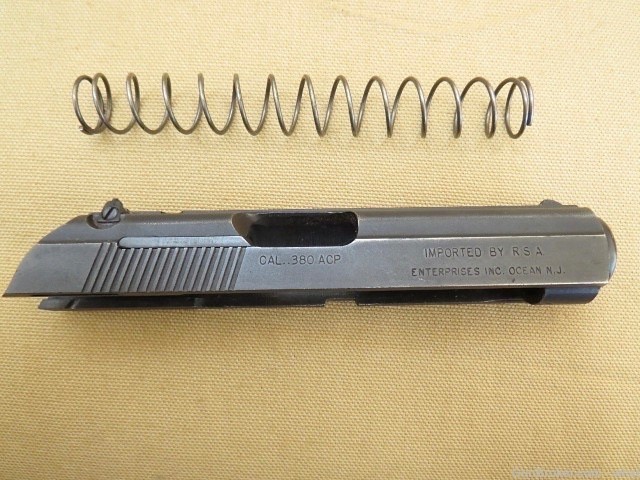 Bersa Model 95 .380 Pistol Slide & Recoil Spring-img-3