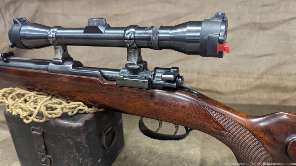 Mauser Mod 98 sporter w/Weaver K4 scope 8x57mm-img-11