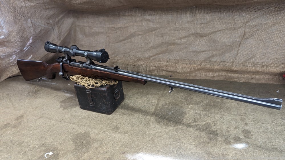 Mauser Mod 98 sporter w/Weaver K4 scope 8x57mm-img-0
