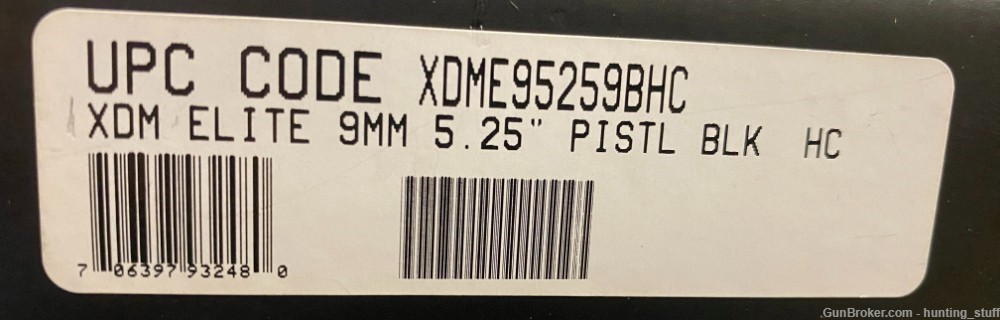 Springfield XDM Elite 9mm XDME95259BHC Black Finish 3 Mags 5.25" BBL 22+1-img-19