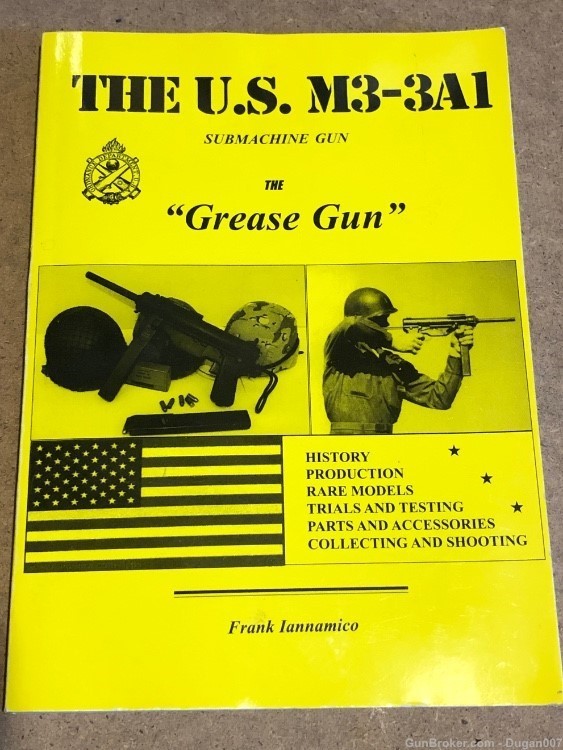 M3 grease gun sub machine gun softcover book m3-3A1-img-0