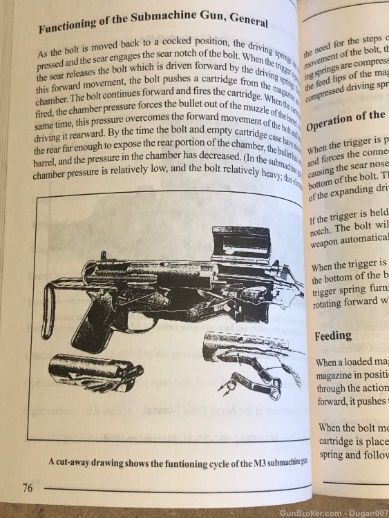 M3 grease gun sub machine gun softcover book m3-3A1-img-2