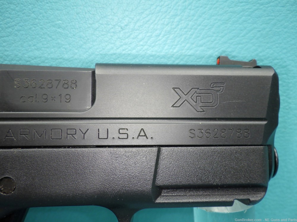 Springfield Armory XDS-9 9mm 3.3"bbl Pistol W/ Factory Box-img-5