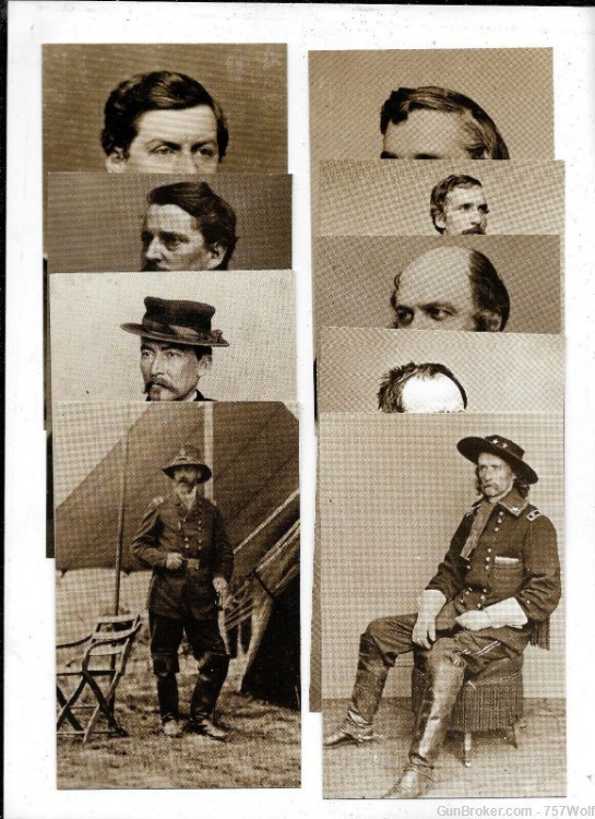 (9) Civil War Gettysburg Souvenir Postcards Leib Image Archives Union Men-img-0
