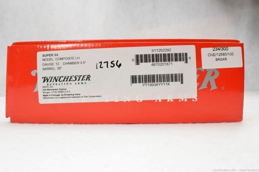 NEW - Winchester SX4 12ga 3.5" Chamber 28" - LEFT HAND-img-2