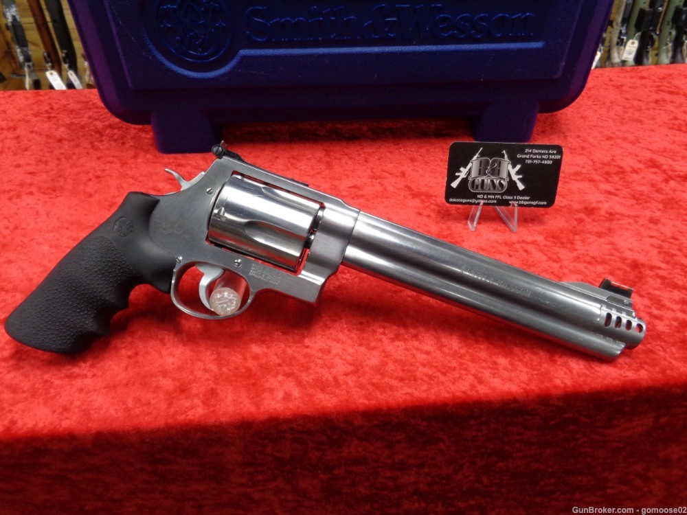 S&W Model 500 Magnum Mag SW Ported Stainless Steel Bear Special WE TRADE!-img-25