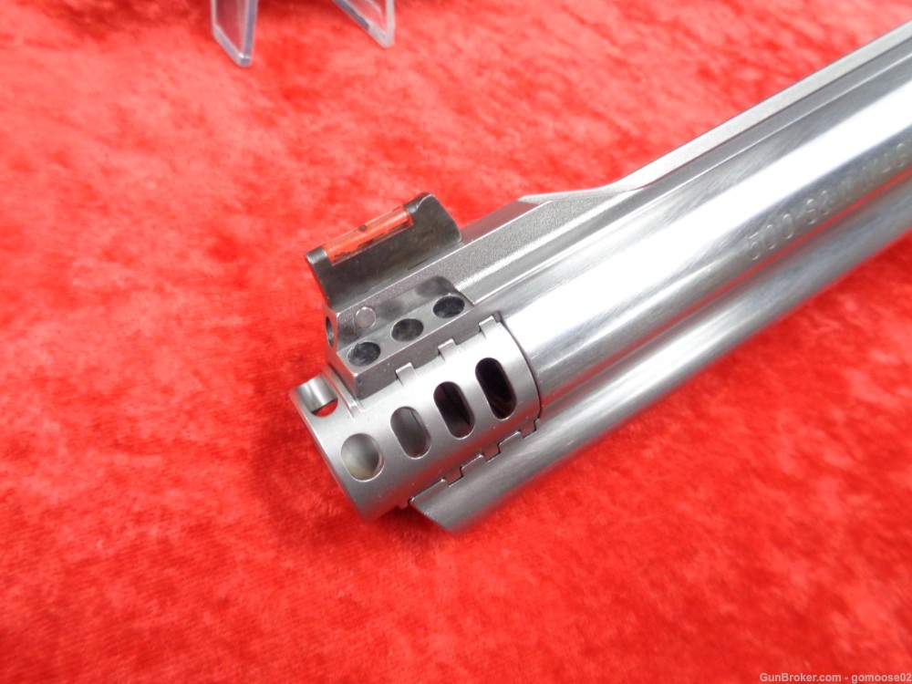 S&W Model 500 Magnum Mag SW Ported Stainless Steel Bear Special WE TRADE!-img-6