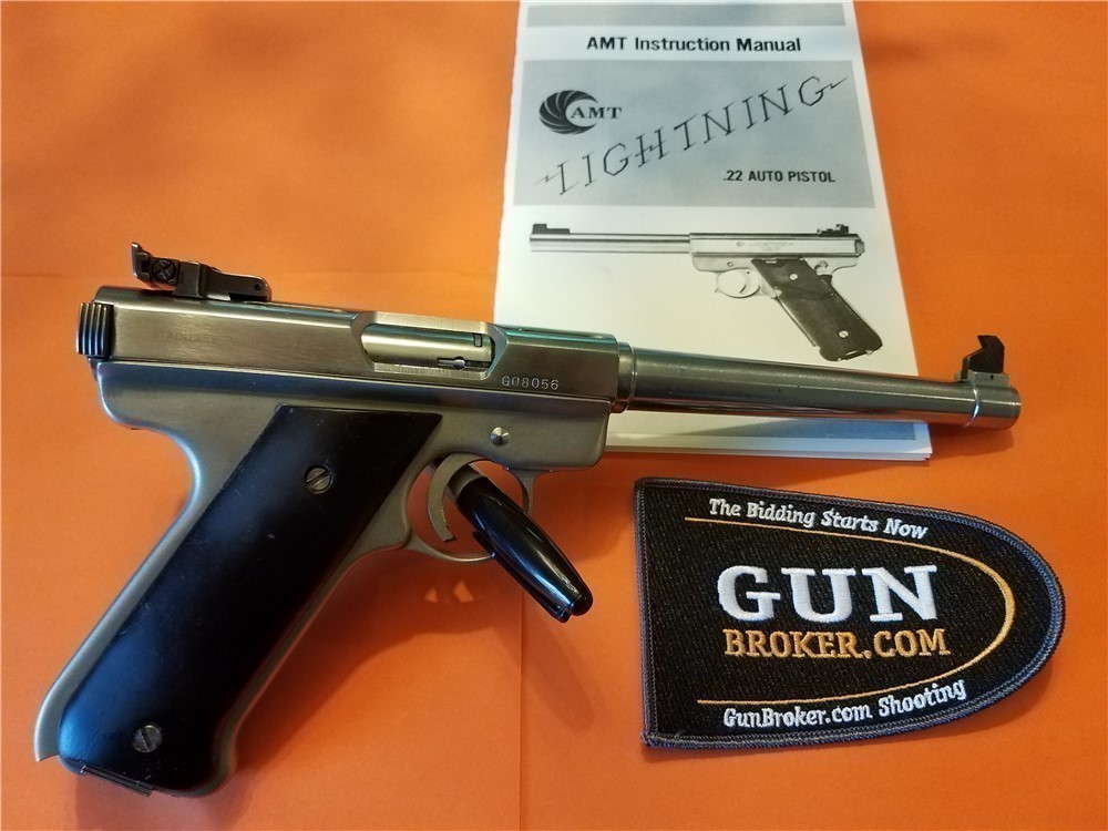 AMT Lightning - Baby Automag Style - handgun grips-img-1